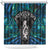 New Zealand Aotearoa Shower Curtain Maori Taniwha Paua Shell