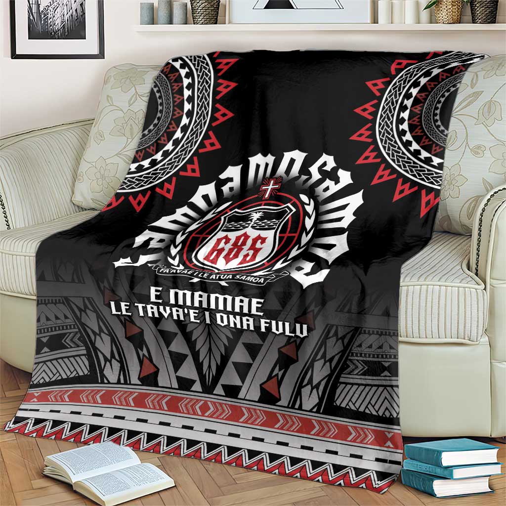 Samoa Black Saturday Blanket Samoa For Samoans LT05 - Polynesian Pride