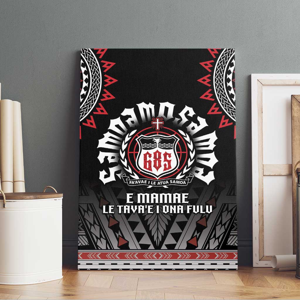 Samoa Black Saturday Canvas Wall Art Samoa For Samoans LT05 - Polynesian Pride
