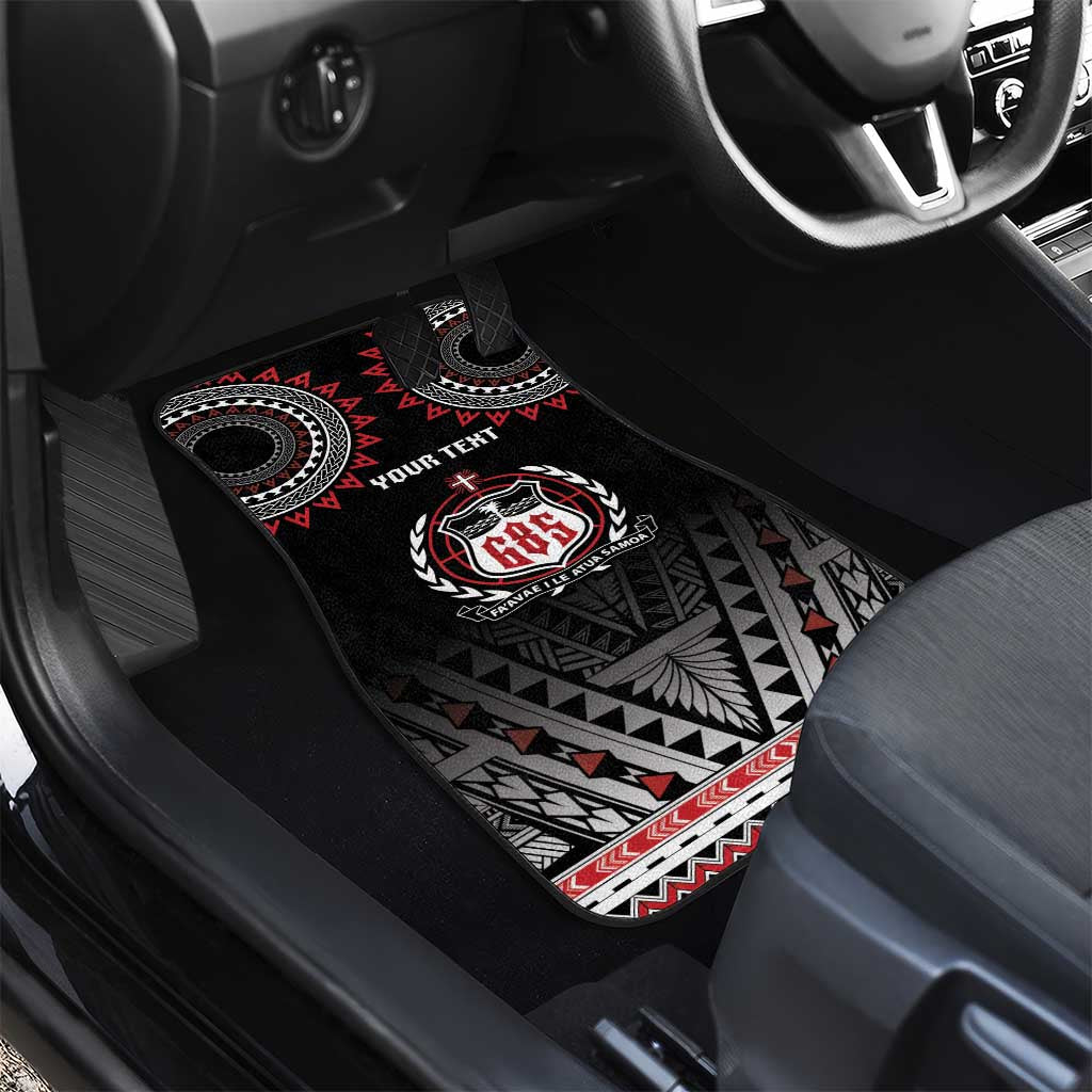 Samoa Black Saturday Car Mats Samoa For Samoans LT05 - Polynesian Pride