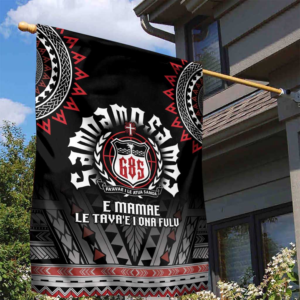 Samoa Black Saturday Garden Flag Samoa For Samoans LT05 - Polynesian Pride