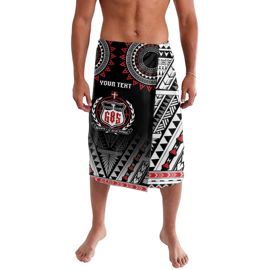 Personalised Samoa Black Saturday Lavalava Samoa For Samoans LT05 Black - Polynesian Pride