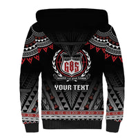 Personalised Samoa Black Saturday Sherpa Hoodie Samoa For Samoans LT05 - Polynesian Pride