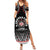 Personalised Samoa Black Saturday Summer Maxi Dress Samoa For Samoans