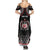 Personalised Samoa Black Saturday Summer Maxi Dress Samoa For Samoans