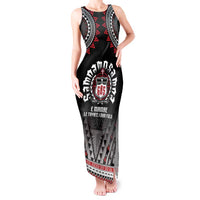 Personalised Samoa Black Saturday Tank Maxi Dress Samoa For Samoans LT05 Women Black - Polynesian Pride