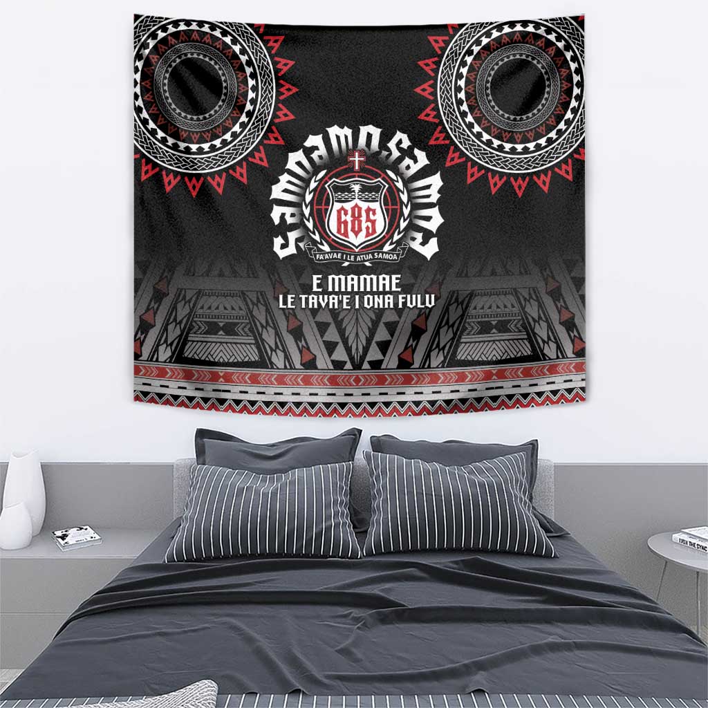 Samoa Black Saturday Tapestry Samoa For Samoans LT05 - Polynesian Pride