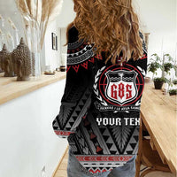 Personalised Samoa Black Saturday Women Casual Shirt Samoa For Samoans LT05 - Polynesian Pride