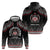 Personalised Samoa Black Saturday Zip Hoodie Samoa For Samoans