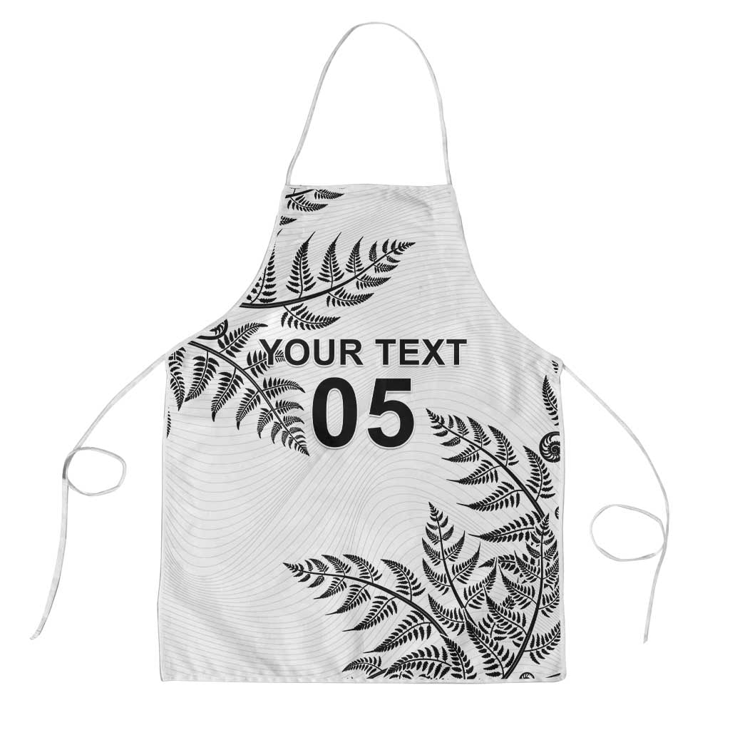 Custom New Zealand Football Apron Aotearoa Pride LT05 White - Polynesian Pride