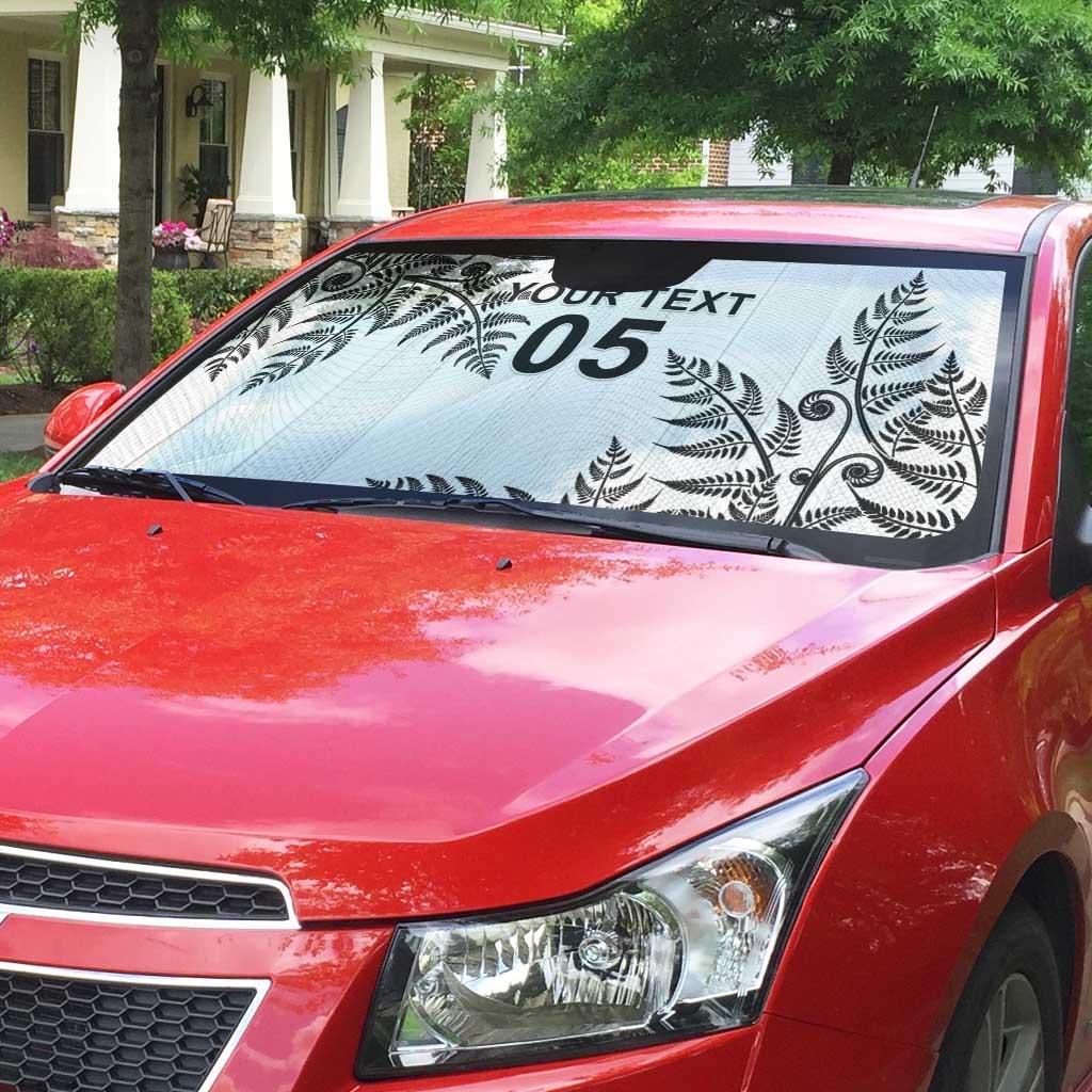 Custom New Zealand Football Auto Sun Shade Aotearoa Pride LT05 - Polynesian Pride