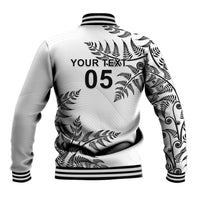 Custom New Zealand Football Baseball Jacket Aotearoa Pride LT05 - Polynesian Pride