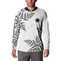 Custom New Zealand Football Button Sweatshirt Aotearoa Pride LT05 - Polynesian Pride