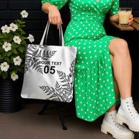 Custom New Zealand Football Tote Bag Aotearoa Pride LT05 - Polynesian Pride
