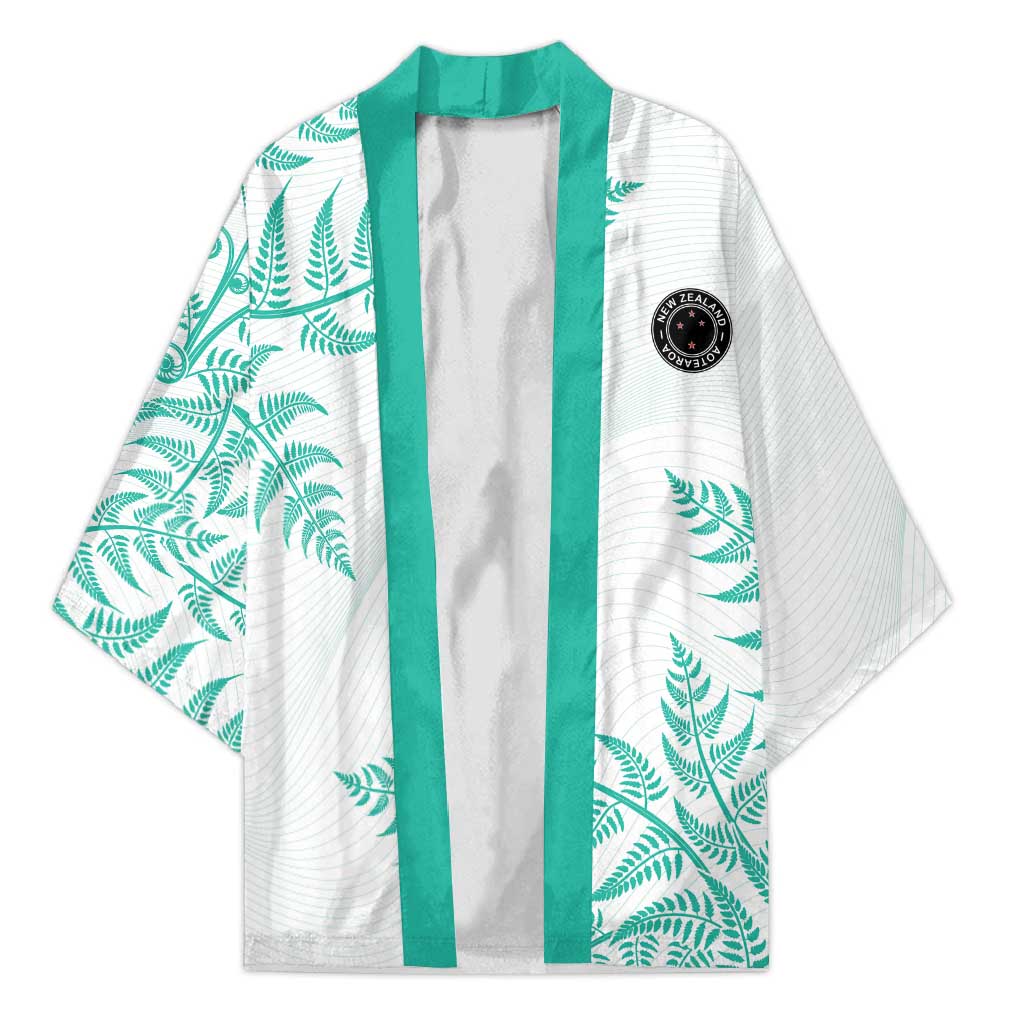 Custom New Zealand Football Kimono Aotearoa Pride Aqua Version LT05 Unisex Aqua - Polynesian Pride
