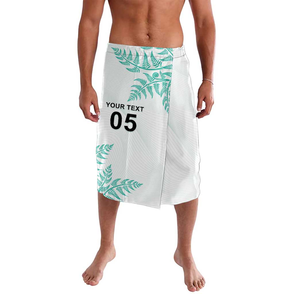 Custom New Zealand Football Lavalava Aotearoa Pride Aqua Version LT05 Aqua - Polynesian Pride