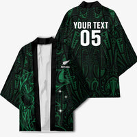 Custom New Zealand Fishing Kimono Maori Tribal Pattern LT05 - Polynesian Pride