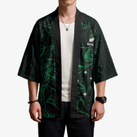 Custom New Zealand Fishing Kimono Maori Tribal Pattern LT05 - Polynesian Pride