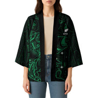 Custom New Zealand Fishing Kimono Maori Tribal Pattern LT05 - Polynesian Pride