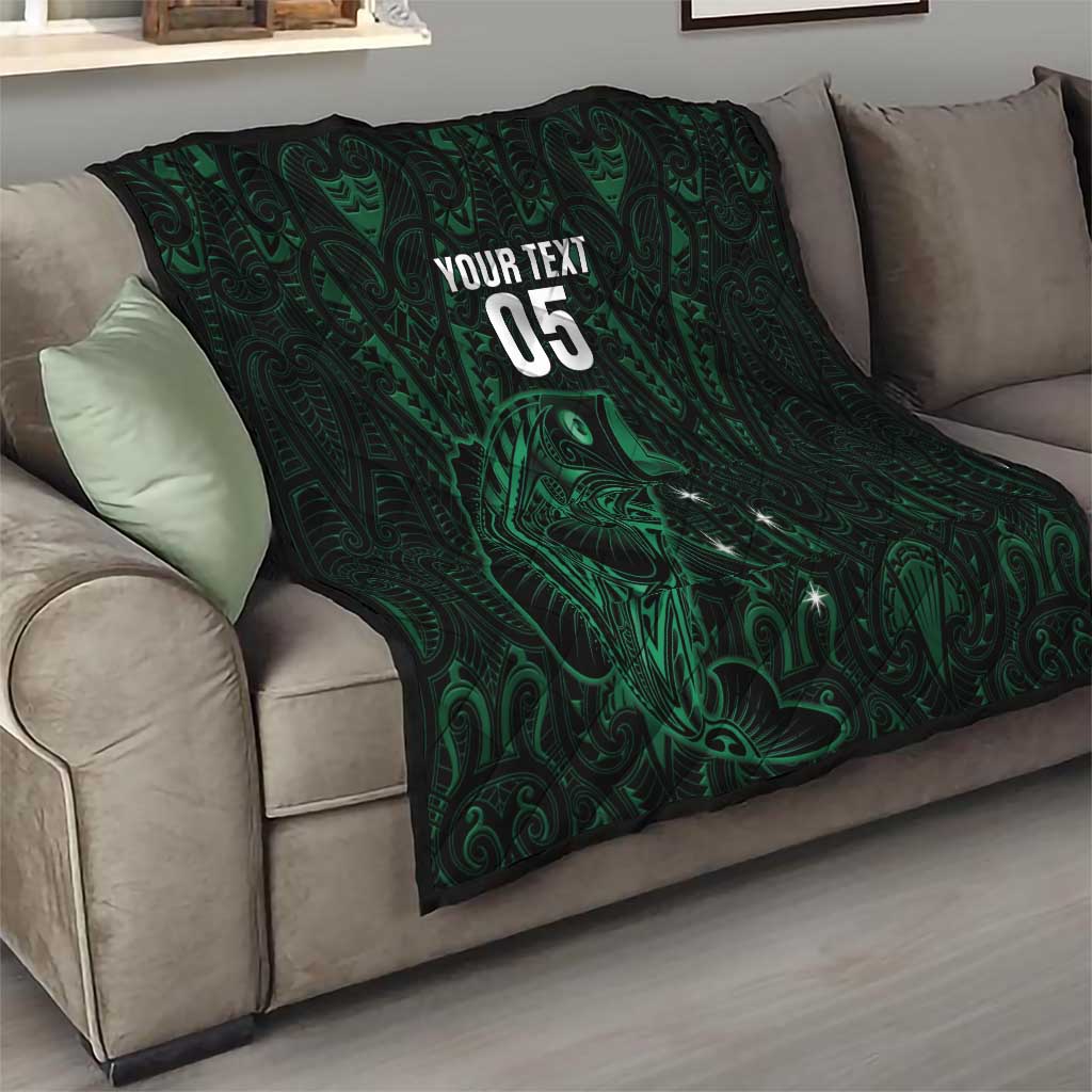 Custom New Zealand Fishing Quilt Maori Tribal Pattern LT05 - Polynesian Pride