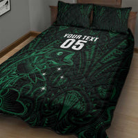 Custom New Zealand Fishing Quilt Bed Set Maori Tribal Pattern LT05 - Polynesian Pride