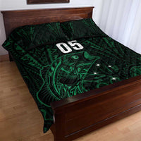 Custom New Zealand Fishing Quilt Bed Set Maori Tribal Pattern LT05 - Polynesian Pride