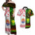 Custom Hawaii And Tahiti Couples Matching Off Shoulder Maxi Dress and Hawaiian Shirt Coat Of Arms Polynesian Pattern LT05 Reggae - Polynesian Pride