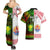 Custom Hawaii And Tahiti Couples Matching Summer Maxi Dress and Hawaiian Shirt Coat Of Arms Polynesian Pattern LT05 - Polynesian Pride