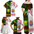 Custom Hawaii And Tahiti Family Matching Off Shoulder Maxi Dress and Hawaiian Shirt Coat Of Arms Polynesian Pattern LT05 - Polynesian Pride