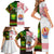 Custom Hawaii And Tahiti Family Matching Short Sleeve Bodycon Dress and Hawaiian Shirt Coat Of Arms Polynesian Pattern LT05 - Polynesian Pride