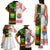 Custom Hawaii And Tahiti Family Matching Tank Maxi Dress and Hawaiian Shirt Coat Of Arms Polynesian Pattern LT05 - Polynesian Pride