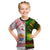 Custom Hawaii And Tahiti Kid T Shirt Coat Of Arms Polynesian Pattern LT05 Reggae - Polynesian Pride