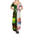 Custom Hawaii And Tahiti Summer Maxi Dress Coat Of Arms Polynesian Pattern LT05 - Polynesian Pride