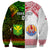 Custom Hawaii And Tahiti Sweatshirt Coat Of Arms Polynesian Pattern LT05 - Polynesian Pride