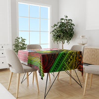 Hawaii And Tahiti Tablecloth Coat Of Arms Polynesian Pattern LT05 - Polynesian Pride
