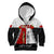 Personalised Tonga ANZAC Day Te Tau Manatui Kinautolu Kid Hoodie Lest We Forget LT05 Zip Hoodie White - Polynesian Pride