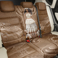 Bula Fiji Women's Day Back Car Seat Cover With Fijian Tapa Pattern LT05 - Polynesian Pride