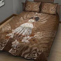 Bula Fiji Women's Day Quilt Bed Set With Fijian Tapa Pattern LT05 - Polynesian Pride