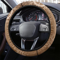 Bula Fiji Women's Day Steering Wheel Cover With Fijian Tapa Pattern LT05 - Polynesian Pride