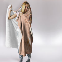 Hawaii Women's Day Hooded Blanket With Polynesian Pattern LT05 - Polynesian Pride
