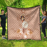 Hawaii Women's Day Quilt With Polynesian Pattern LT05 - Polynesian Pride
