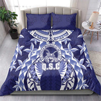 Tonga Queen Salote College Bedding Set Centenary Navy Version LT05 - Polynesian Pride