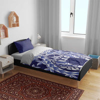 Tonga Queen Salote College Bedding Set Centenary Navy Version LT05 - Polynesian Pride