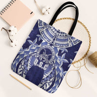 Tonga Queen Salote College Tote Bag Centenary Navy Version LT05 Black Strap One Size Navy - Polynesian Pride