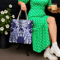 Tonga Queen Salote College Tote Bag Centenary Navy Version LT05 - Polynesian Pride