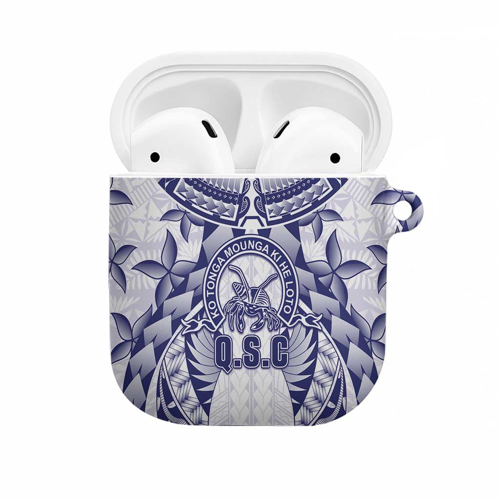 Tonga Queen Salote College AirPods Case Centenary White Version LT05 White - Polynesian Pride