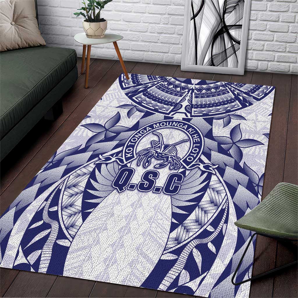 Tonga Queen Salote College Area Rug Centenary White Version LT05 White - Polynesian Pride