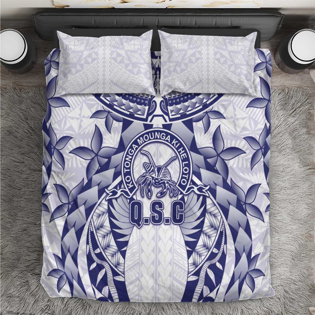 Tonga Queen Salote College Bedding Set Centenary White Version LT05 White - Polynesian Pride
