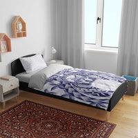Tonga Queen Salote College Bedding Set Centenary White Version LT05 - Polynesian Pride