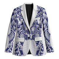 Personalised Tonga Queen Salote College Blazer Centenary White Version LT05 Unisex White - Polynesian Pride